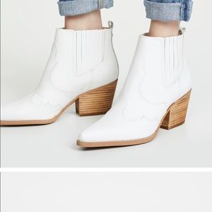 Sam Edelman White Booties